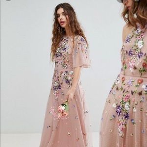 Floral embroidered dress ( sold out)